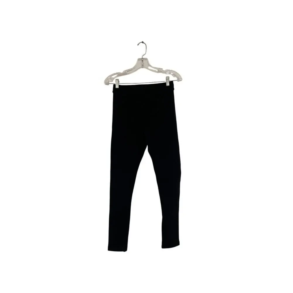 Oysho Womens Leggings Medium Black Ankle High Rise Super Extra Warm Seamless NWT